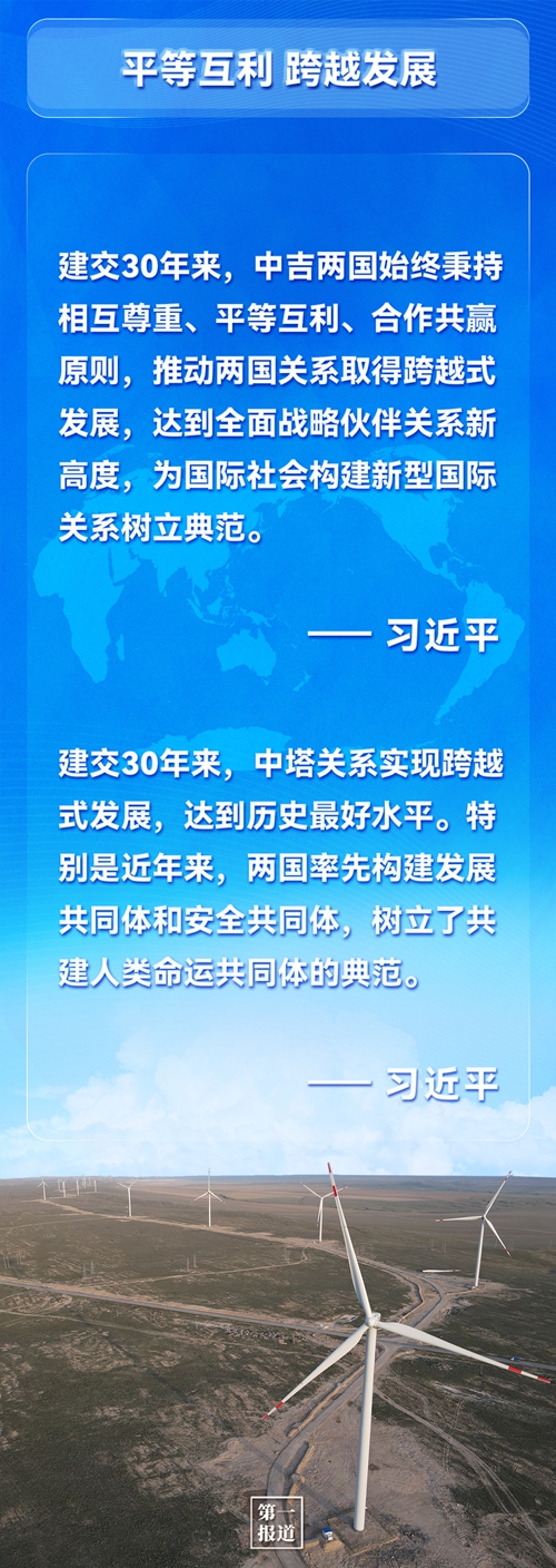 第一報(bào)道 | 建交三十年，習(xí)主席這樣評(píng)價(jià)與中亞五國關(guān)系