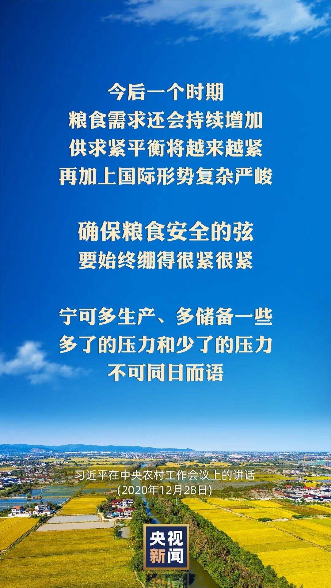 習近平：以國內穩產保供的確定性來應對外部環境的不確定性