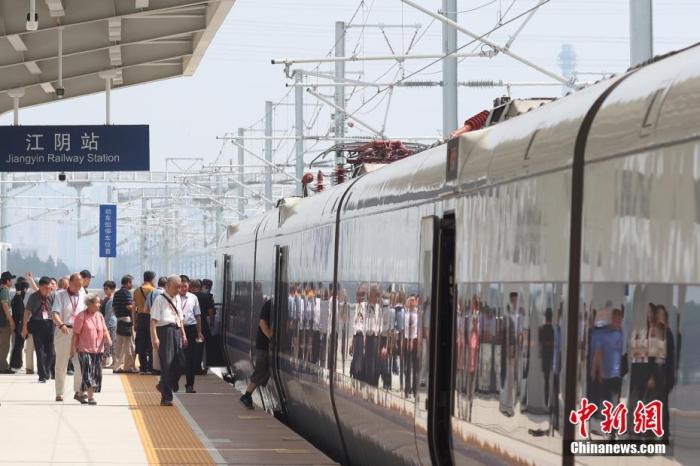 資料圖：高鐵列車。<a target='_blank' href='/'><p  align=