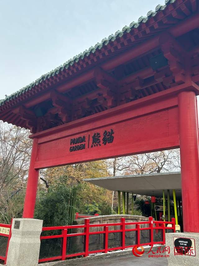 柏林動物園的熊貓館，占地約5500平方米。人民網記者 徐馨攝