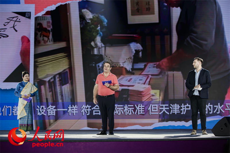 從左至右分別為馬星彤、皮安睿、柯明可。人民網(wǎng)記者 于凱攝